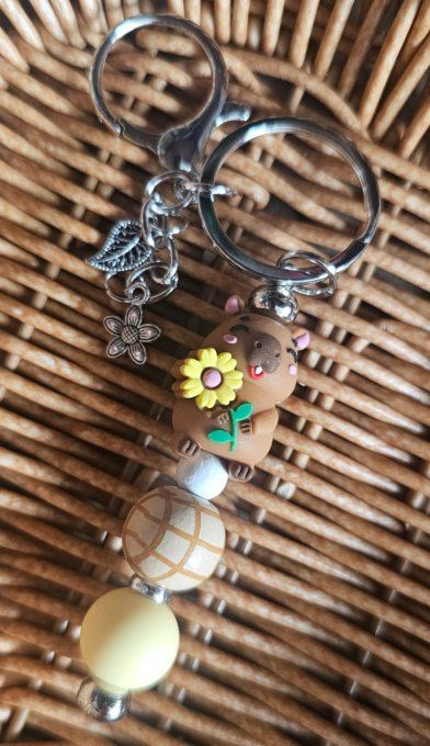 Porte-clé Perles
